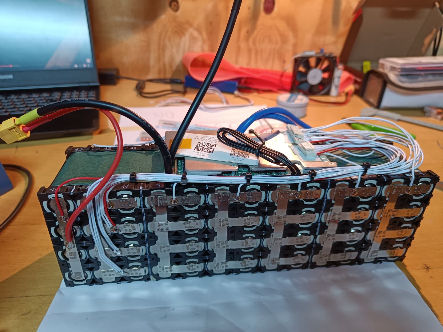 Battery pack assembled