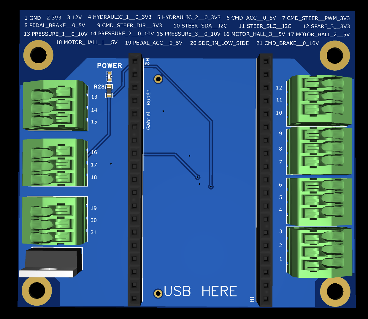 Kart Medulla custom PCB